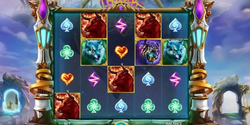 Tính năng vòng quay miễn phí theo hệ số nhan của 5 Lions Megaways Kwin68