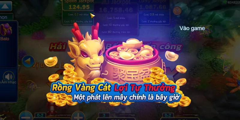 Đồ họa đẹp mắt trong Jackpot Fishing Kwin68