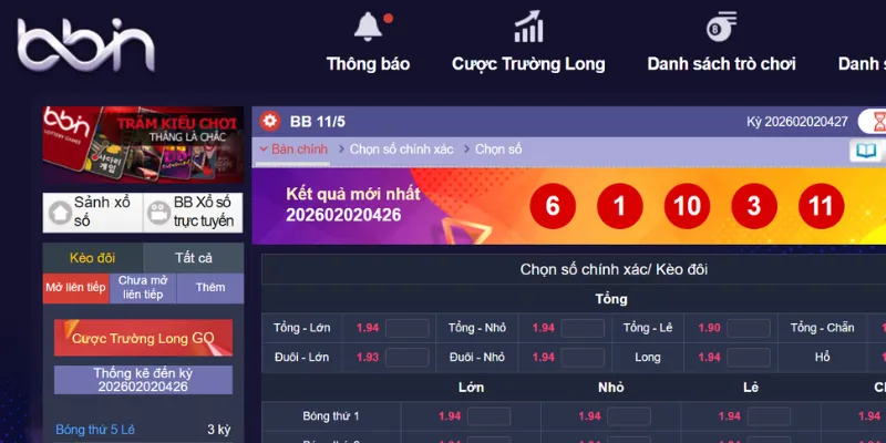 Xổ Số BBIN Kwin68